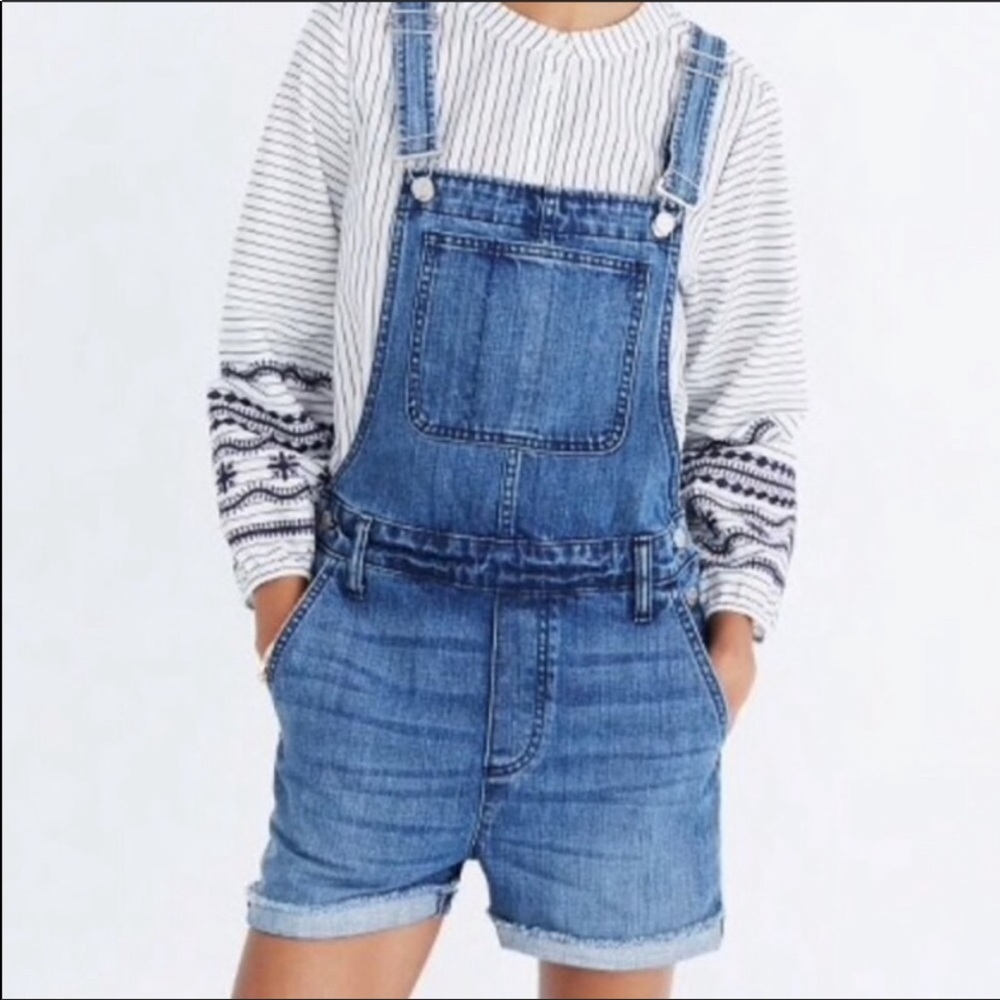 Madewell shortalls